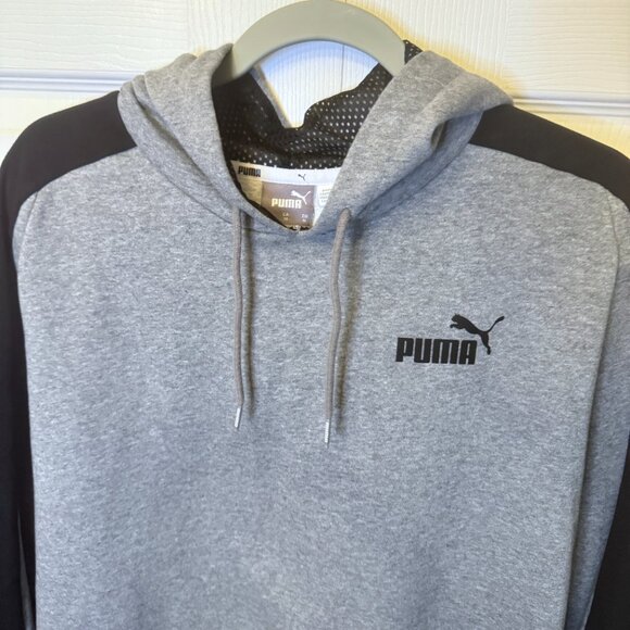 PUMA Men's Pipe Sports Hoodie Pullover Size XL - Net Lined Hood - Sportswear - Picture 3 of 8